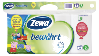 Zewa Toilettenpapier Bewährt Peppa Wutz 3-lagig, 8 x 150 Blatt (8 Rollen)