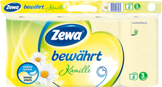 Zewa bewährt Kamille