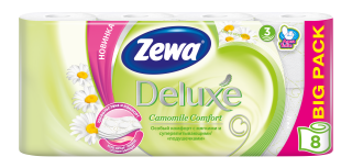 Zewa Туалетний папір Deluxe Ромашка