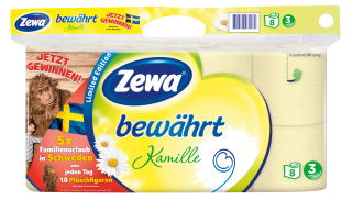 Zewa bewährt Kamille