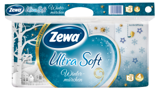 Zewa Ultra Soft Limited Edition Wintermärchen, 16 x 150 Blätter