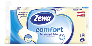Zewa comfort Das klassisch Gelbe
