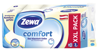 Zewa comfort Das klassisch Gelbe