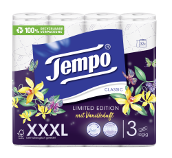 Tempo WC Papier Classic Duftedition Vanille 3 lagig