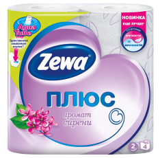 Zewa Туалетний папір Плюс Аромат бузку