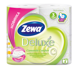 Zewa Туалетний папір Deluxe Ромашка
